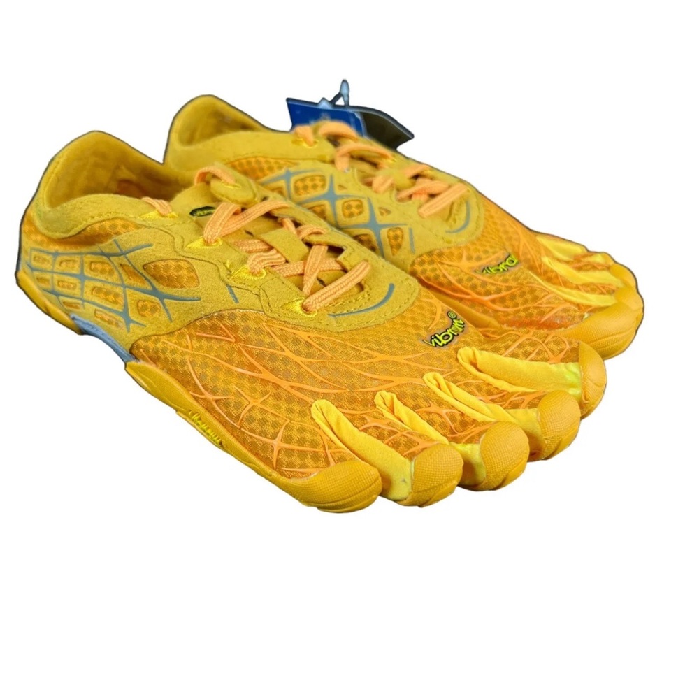 Vibram Fivefinger Seeya LS Orange Grey Running Shoes Women's Sizes 37 - 39 EUR